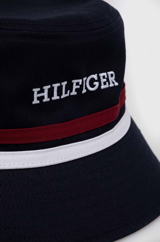 Dječaci Dječji pamučni šešir Tommy Hilfiger AU0AU01747.9BYX mornarsko plava