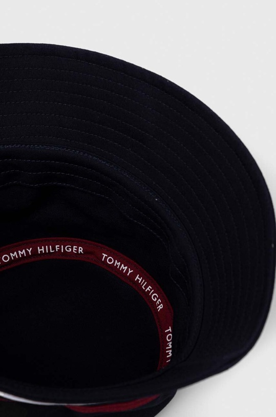 Dječji pamučni šešir Tommy Hilfiger mornarsko plava AU0AU01747.9BYX
