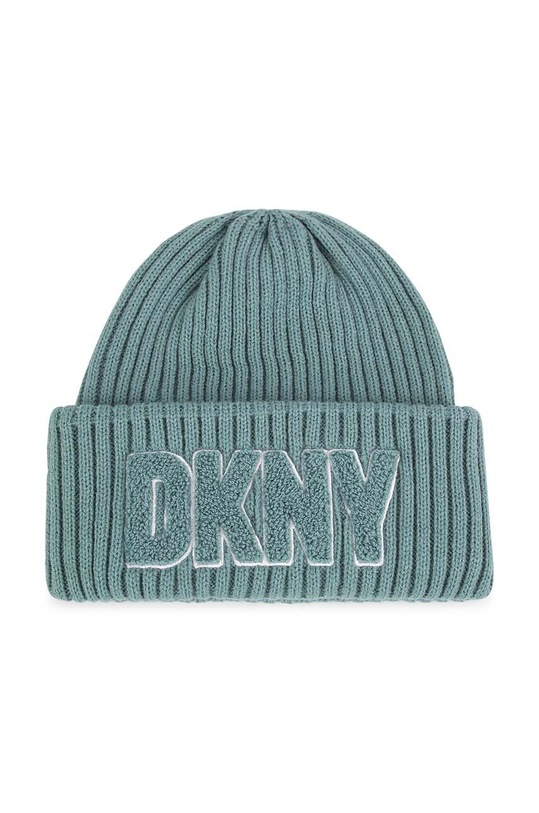 Dkny czapka dziecięca pozostałe turkusowy D51000