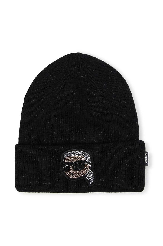 Karl Lagerfeld czapka dziecięca pozostałe czarny Z11060