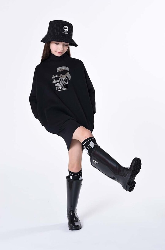 Детска капела Karl Lagerfeld Z11062 черен