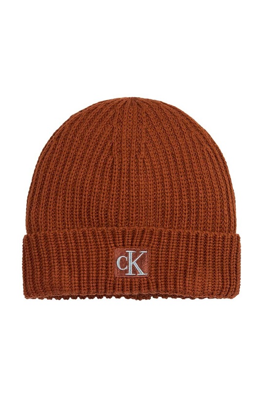 Calvin Klein Jeans czapka dziecięca pozostałe brązowy IU0IU00440.9BYX