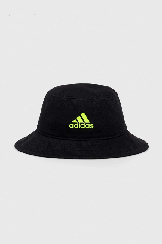 Detský bavlnený klobúk adidas Performance bavlna čierna HZ2924
