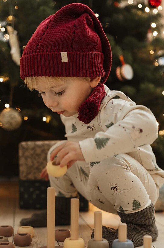 That's mine czapka dziecięca Noël pozostałe bordowy CH100