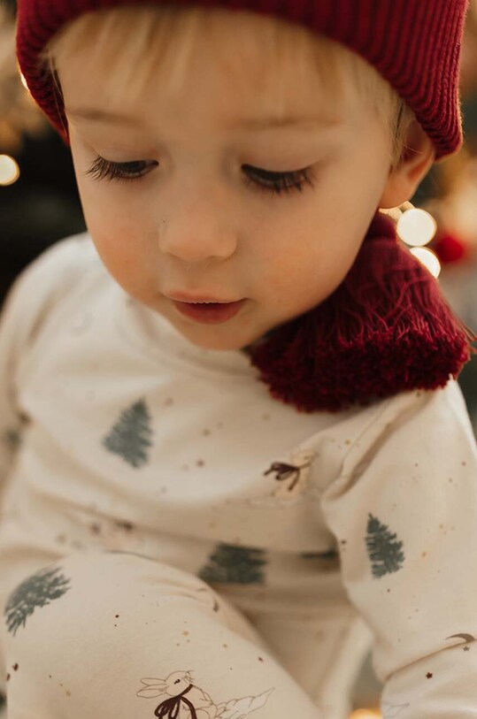 Chłopiec That's mine czapka dziecięca Noël CH100 bordowy