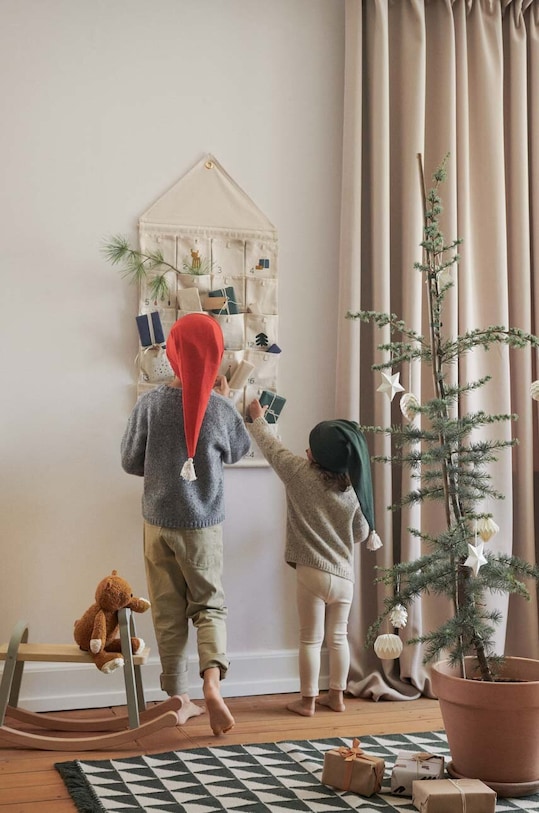 Дитяча бавовняна шапка Liewood LW14378 червоний