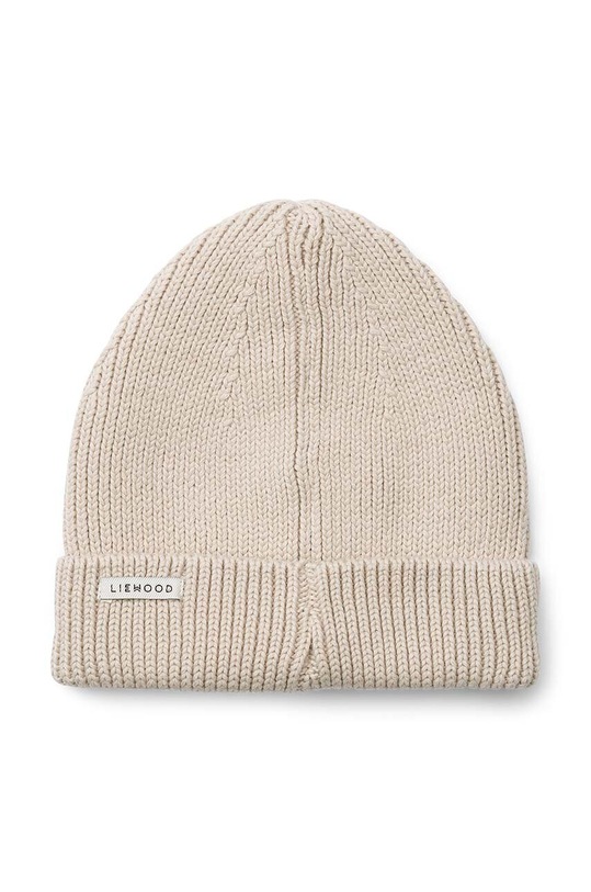Dětská bavlněná čepice Liewood LW15022 béžová AW24