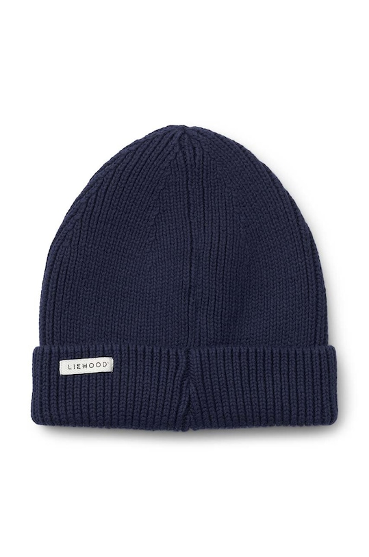 Liewood czapka bawełniana dziecięca LW15022 granatowy AW24