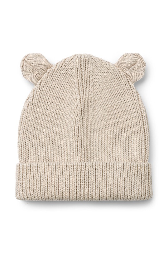 Liewood czapka bawełniana dziecięca beżowy LW15032