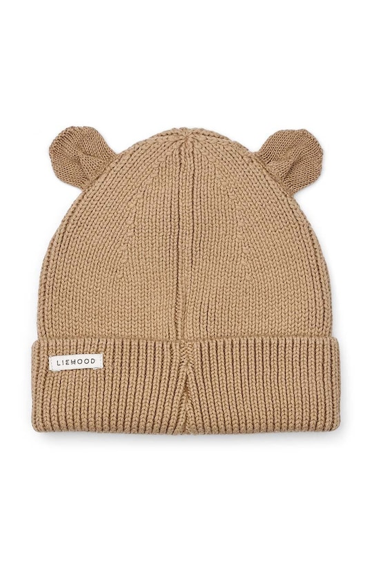 Dětská bavlněná čepice Liewood LW15032 béžová AW24