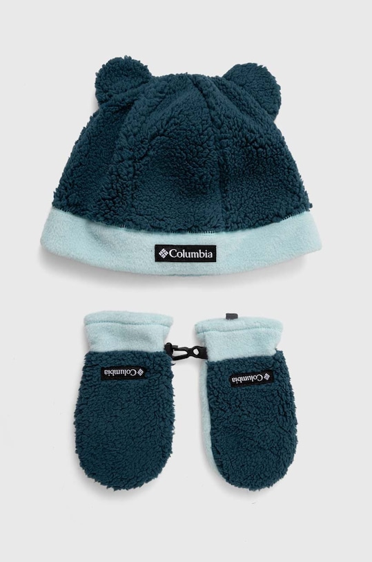 Columbia czapka i rękawiczki dziecięce Youth Rugged Ridge Beani pozostałe niebieski 2053751