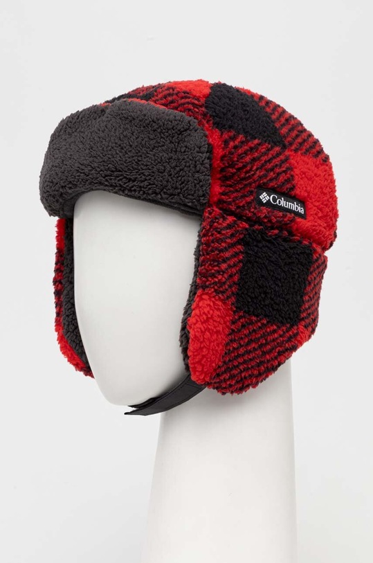 Čepice Columbia Youth Rugged Ridge Sherp hrubá červená 2053781