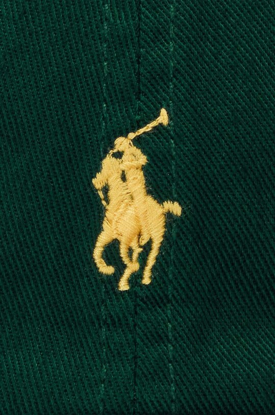 Otroška bombažna bejzbolska kapa Polo Ralph Lauren zelena 322785653049