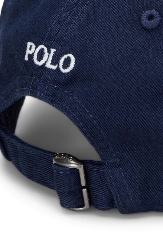 Chłopiec Polo Ralph Lauren czapka z daszkiem bawełniana dziecięca 322919994001 granatowy