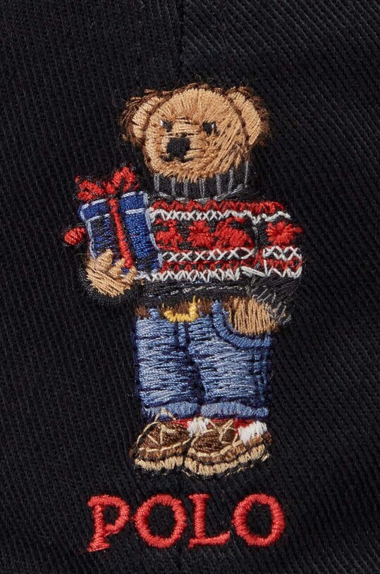 Otroška baseball kapa Polo Ralph Lauren črna 323920692001