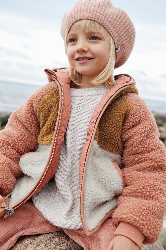 Liewood beret dziecięcy LW17829 pomarańczowy