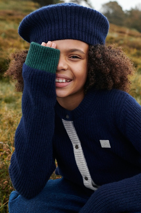 Liewood beret dziecięcy LW17829 granatowy