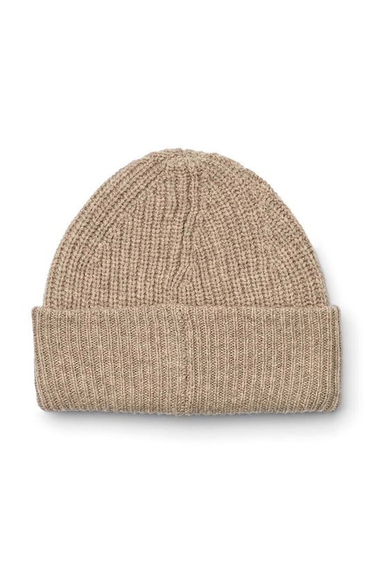 Chlapec Detská vlnená čiapka Liewood LW17839 béžová