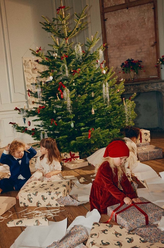 Detská bavlnená čiapka Konges Sløjd červená KS6359