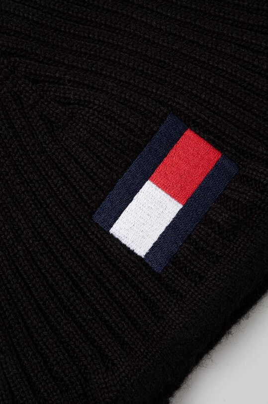 Κοριτσίστικα Παιδικός σκούφος Tommy Hilfiger AU0AU01783.9BYX μαύρο