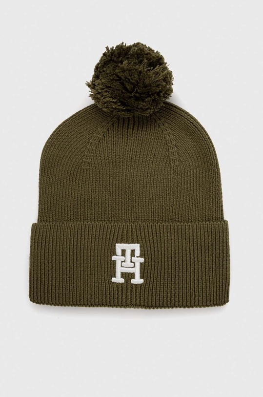 Tommy Hilfiger caciula copii imprimeu verde AU0AU01792.9BYX