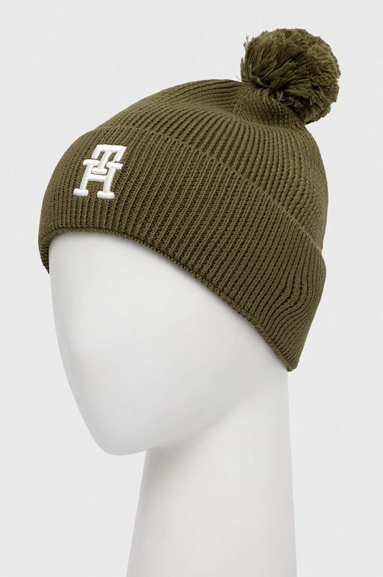 Tommy Hilfiger caciula copii AU0AU01792.9BYX verde AW23