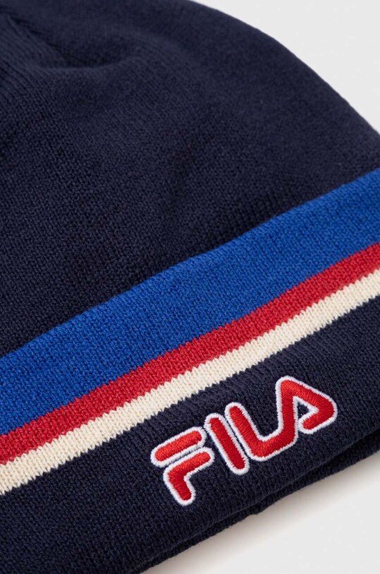 Дитяча шапка і рукавички Fila BEREA Set beanies & Gloves FCK0017 темно-синій AW23