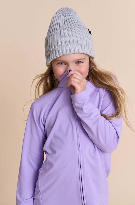 Detská bavlnená čiapka Reima Hattara bavlna sivá 5300057B.9BYX