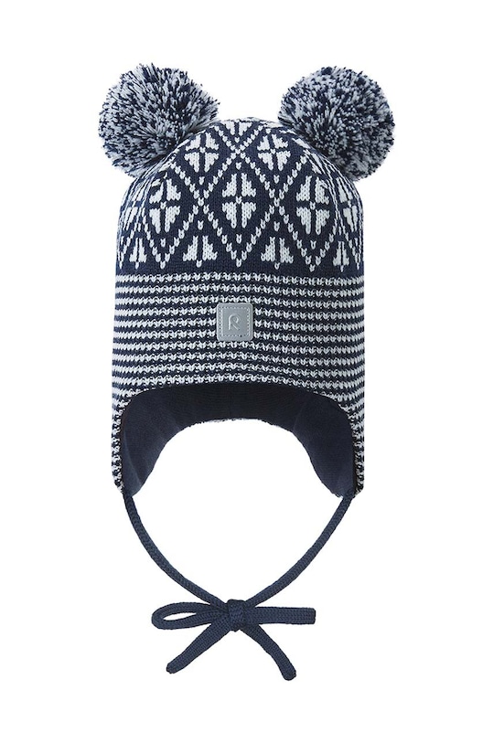 Reima czapka wełniana dziecięca Kuuru 5300215A.9BYX granatowy AW23