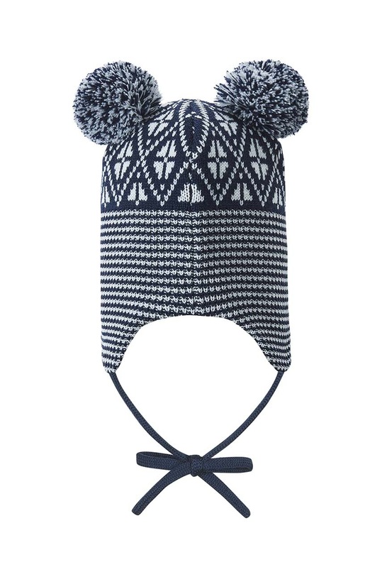 Reima czapka wełniana dziecięca Kuuru granatowy 5300215A.9BYX