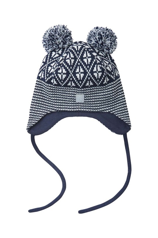 Reima czapka wełniana dziecięca Kuuru 5300215A.9BYX granatowy