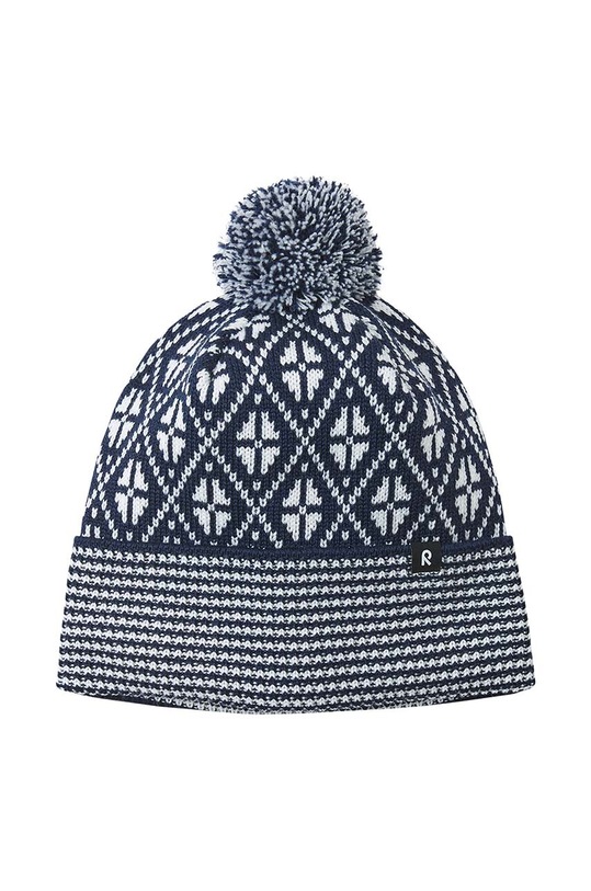 Reima czapka wełniana dziecięca Kuurassa 5300216A.9BYX granatowy AW23