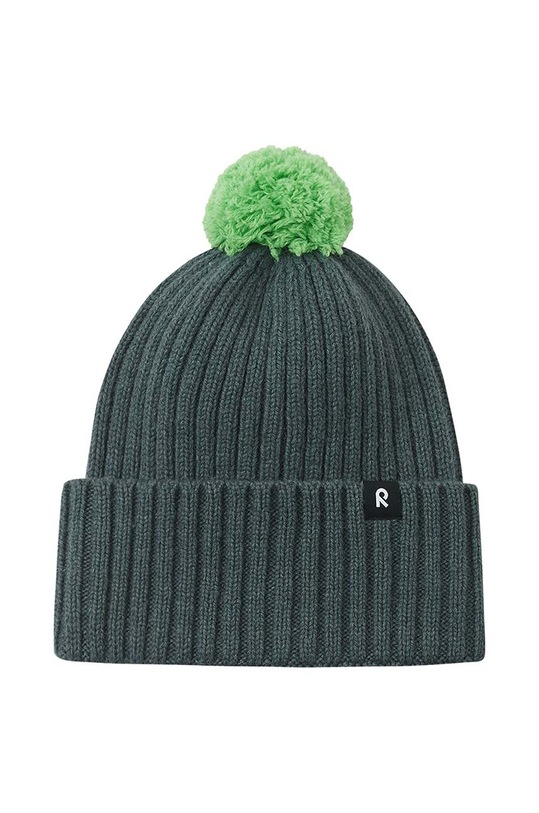 Κοριτσίστικα Παιδικό μάλλινο Σκουφάκι Reima Topsu 5300227A.9BYX πράσινο