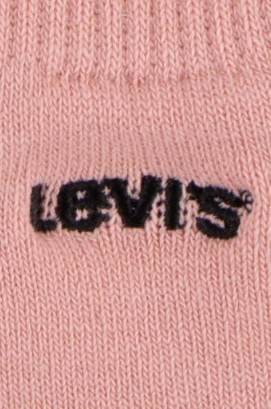 Levi's czapka i rękawiczki dziecięce różowy 9A8550