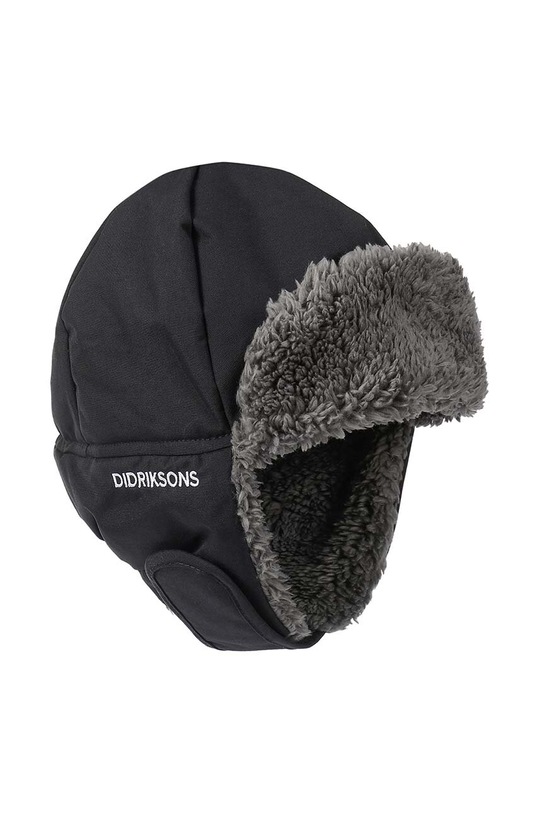 Didriksons czapka dziecięca BIGGLES CAP 505028 czarny AW24
