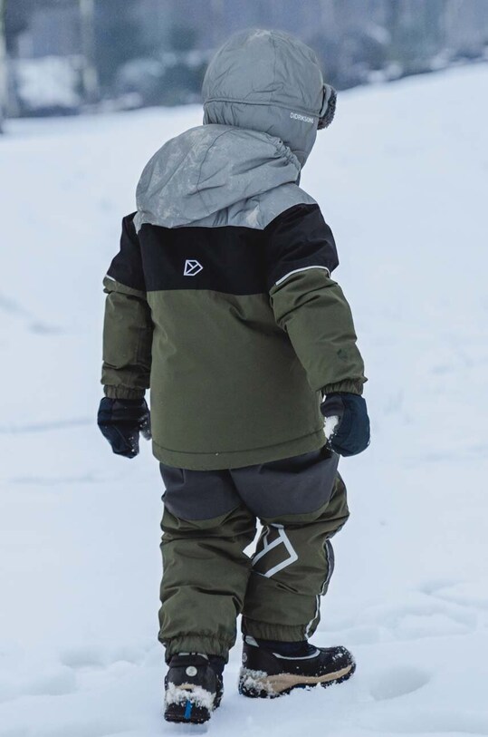 Παιδικός σκούφος Didriksons BIGGLES REFL CAP ασημί 505009