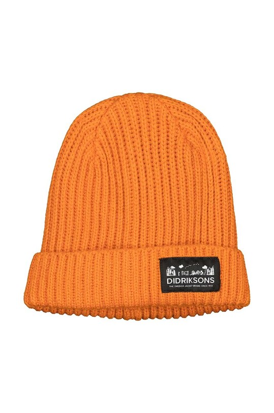 Дитяча шапка Didriksons BUS KDS BEANIE 504910 помаранчевий AW24