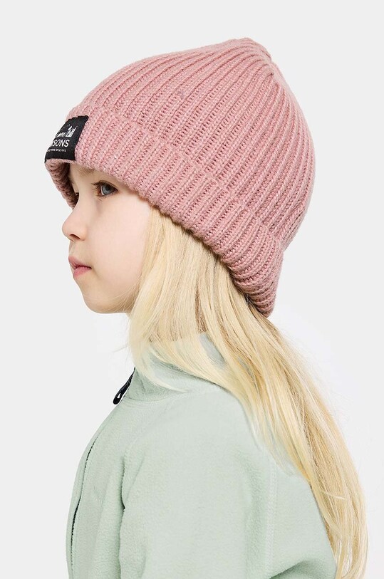 Хлопчик Дитяча шапка Didriksons BUS KDS BEANIE 504910 рожевий