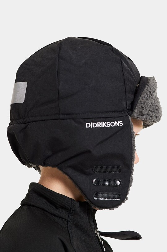 Didriksons czapka dziecięca BIGGLES CAP C 503937 czarny