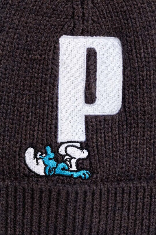Puma caciula copii x THE SMURFS Beanie 025085 gri AW23