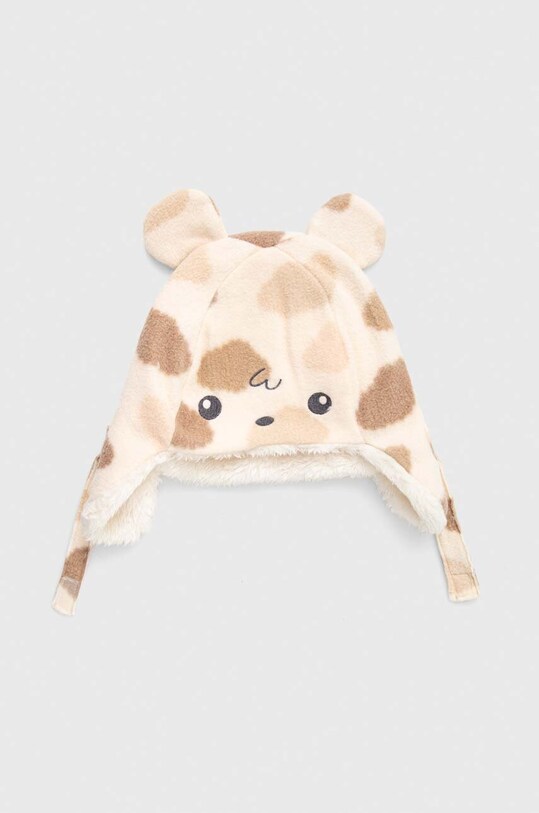 United Colors of Benetton czapka dziecięca pozostałe beżowy 6U87AA00J.W.SEASONAL
