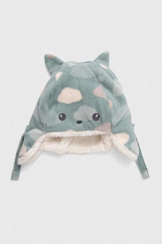 Dětska čepice United Colors of Benetton středně silná zelená 6U87AA00J.W.SEASONAL