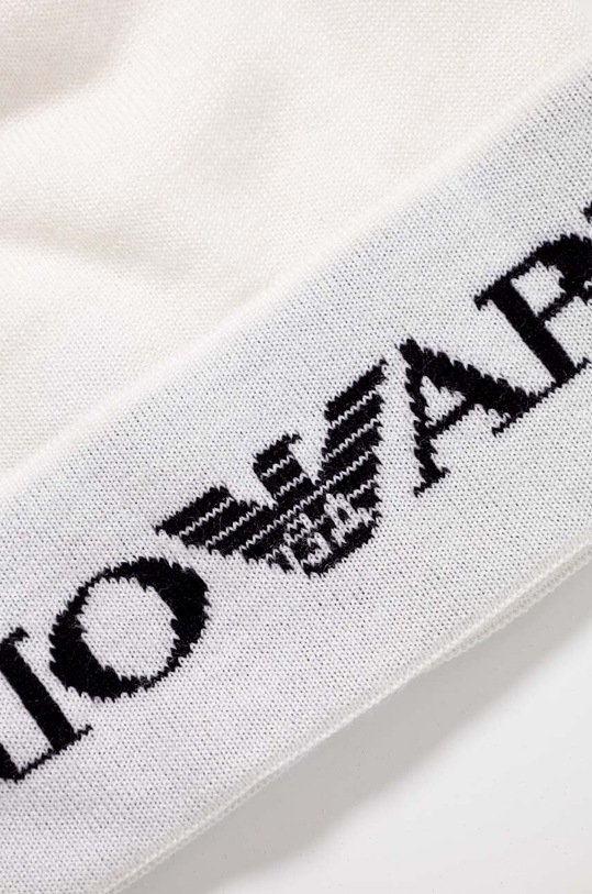 Emporio Armani czapka i szalik dziecięcy 407524.3F932 biały