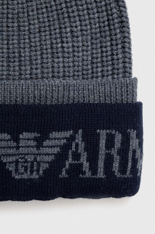 Emporio Armani czapka i rękawiczki dziecięce szary 407527.3F489