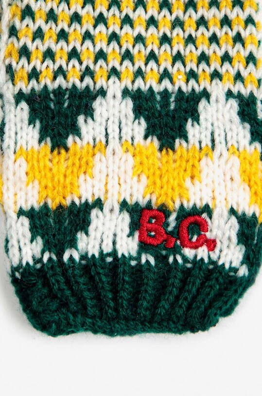 Čepice a dětské rukavice Bobo Choses 223FH003 zelená