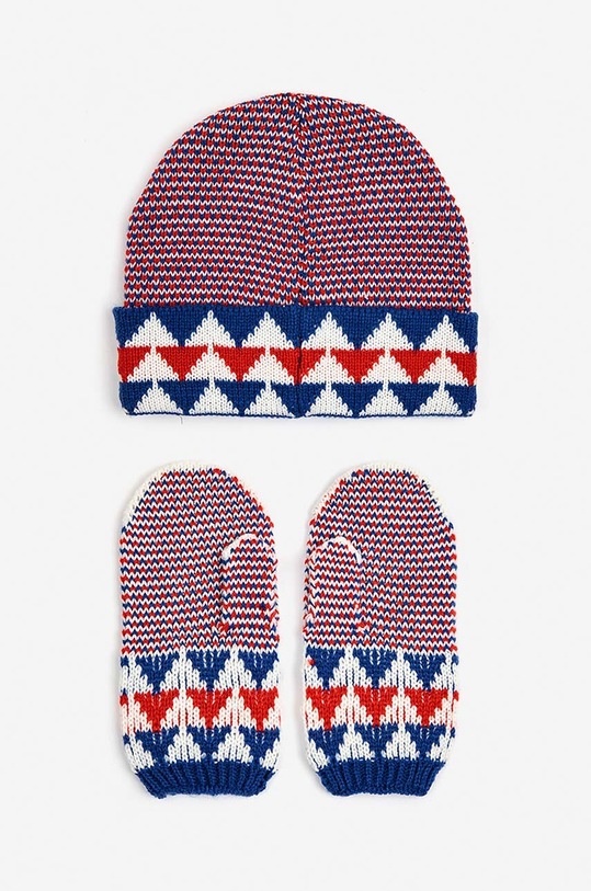 Хлопчик Дитяча шапка і рукавички Bobo Choses 223FH002 бордо