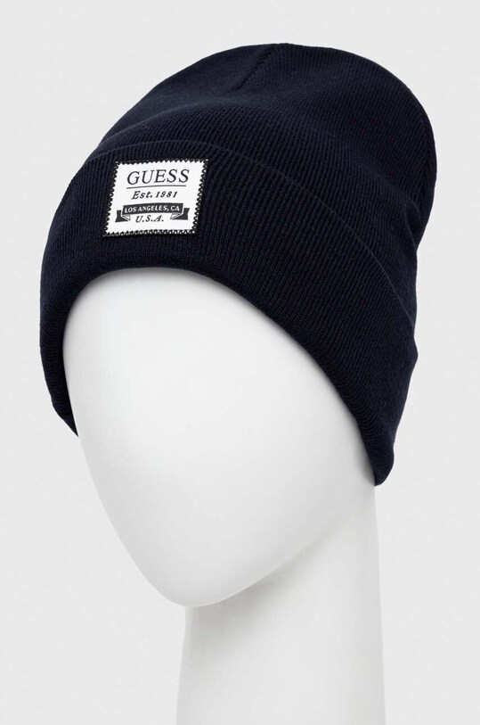 Guess czapka z domieszką wełny M3YZ09.Z2SD1 granatowy AW23