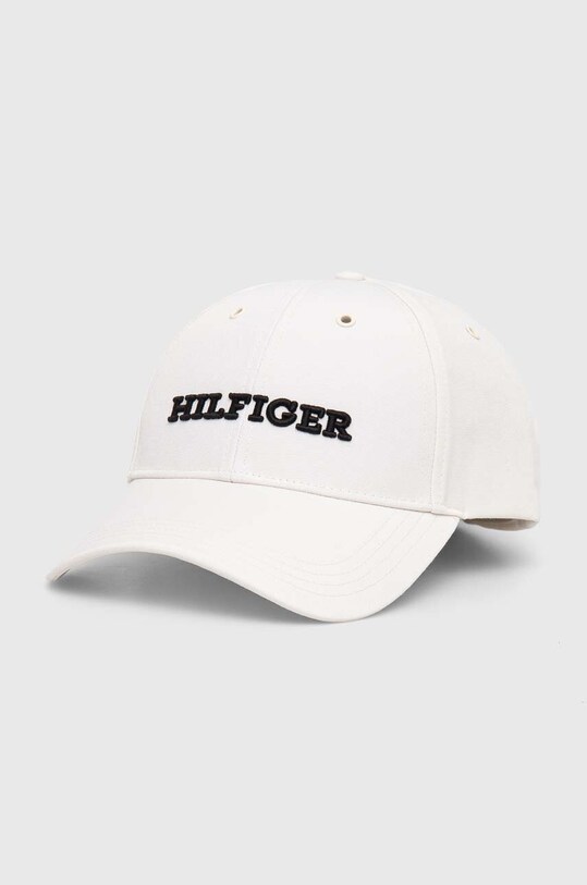Кепка Tommy Hilfiger аплікація білий AM0AM11250
