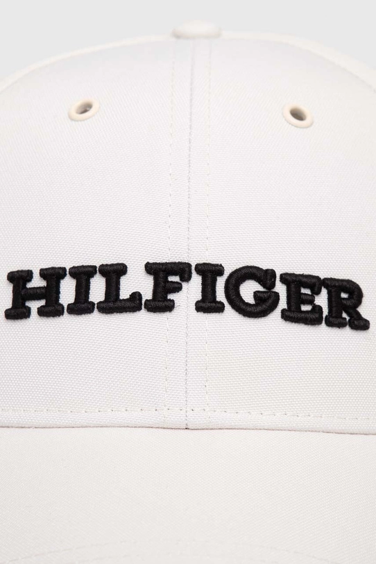 Kapa sa šiltom Tommy Hilfiger AM0AM11250 bijela AW23