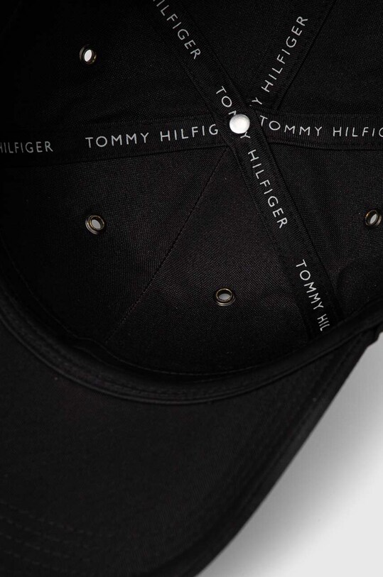Kšiltovka Tommy Hilfiger černá AM0AM11250